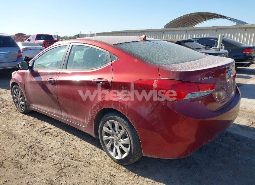 Photo 3 of 2013 Hyundai Elantra GLS (VIN 5NPDH4AE6DH214821)