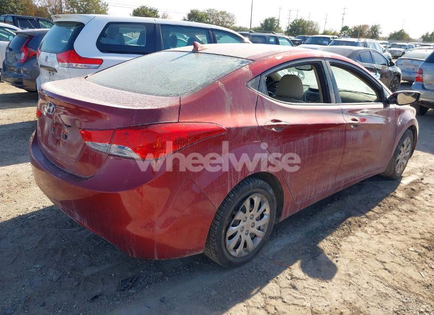 Photo 4 of 2013 Hyundai Elantra GLS (VIN 5NPDH4AE6DH214821)
