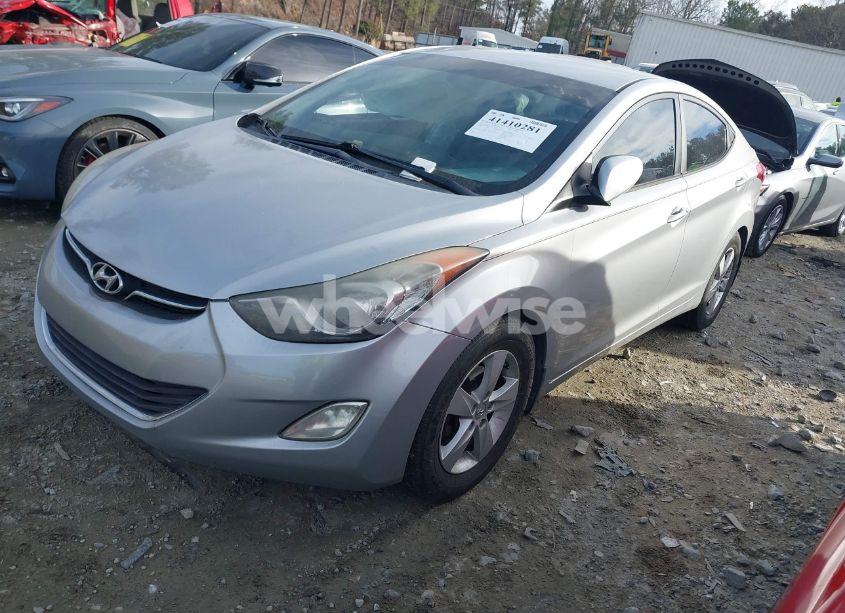 Photo 2 of 2013 Hyundai Elantra GLS (VIN 5NPDH4AE6DH224412)