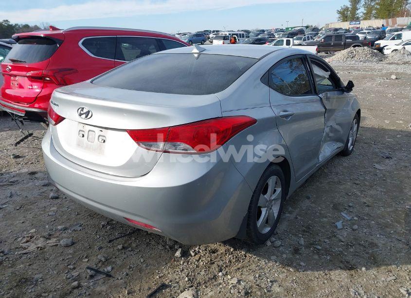 Photo 4 of 2013 Hyundai Elantra GLS (VIN 5NPDH4AE6DH224412)