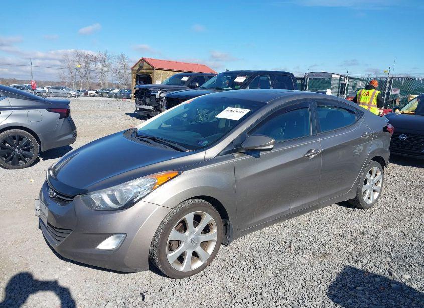 Photo 2 of 2013 Hyundai Elantra LIMITED (VIN 5NPDH4AE6DH224863)