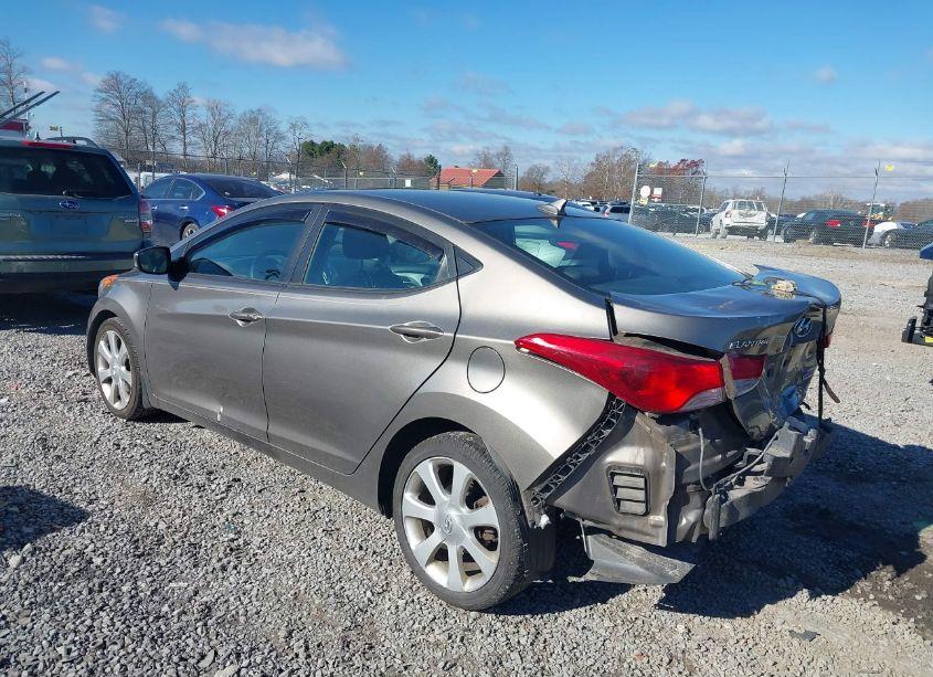 Photo 3 of 2013 Hyundai Elantra LIMITED (VIN 5NPDH4AE6DH224863)