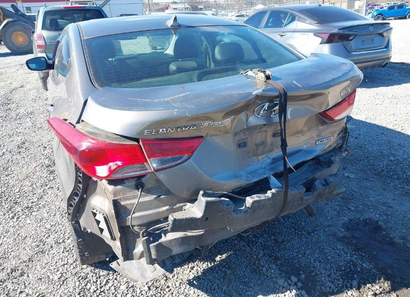 Photo 6 of 2013 Hyundai Elantra LIMITED (VIN 5NPDH4AE6DH224863)