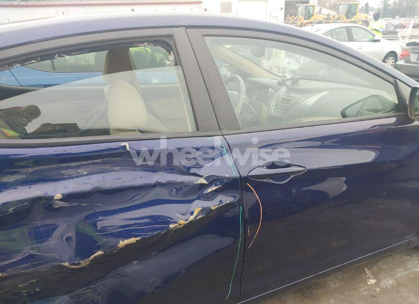 Photo 12 of 2013 Hyundai Elantra GLS (VIN 5NPDH4AE6DH244420)