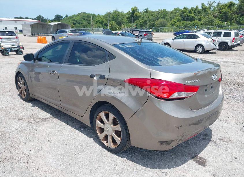 Photo 3 of 2013 Hyundai Elantra LIMITED (VIN 5NPDH4AE6DH266305)