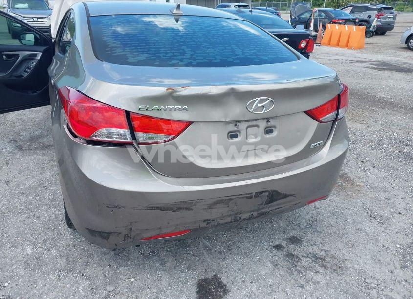 Photo 6 of 2013 Hyundai Elantra LIMITED (VIN 5NPDH4AE6DH266305)