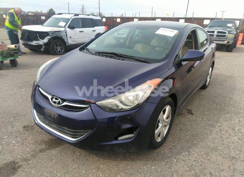 Photo 2 of 2013 Hyundai Elantra GLS (VIN 5NPDH4AE6DH273531)