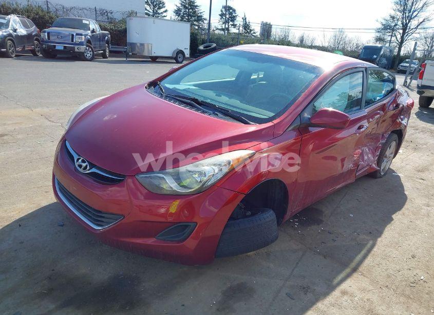 Photo 2 of 2013 Hyundai Elantra GLS (VIN 5NPDH4AE6DH281421)