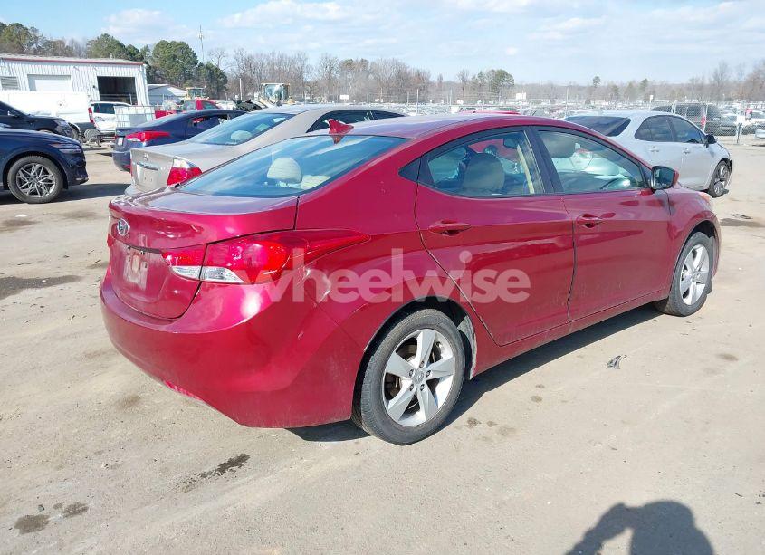 Photo 4 of 2013 Hyundai Elantra GLS (VIN 5NPDH4AE6DH281421)