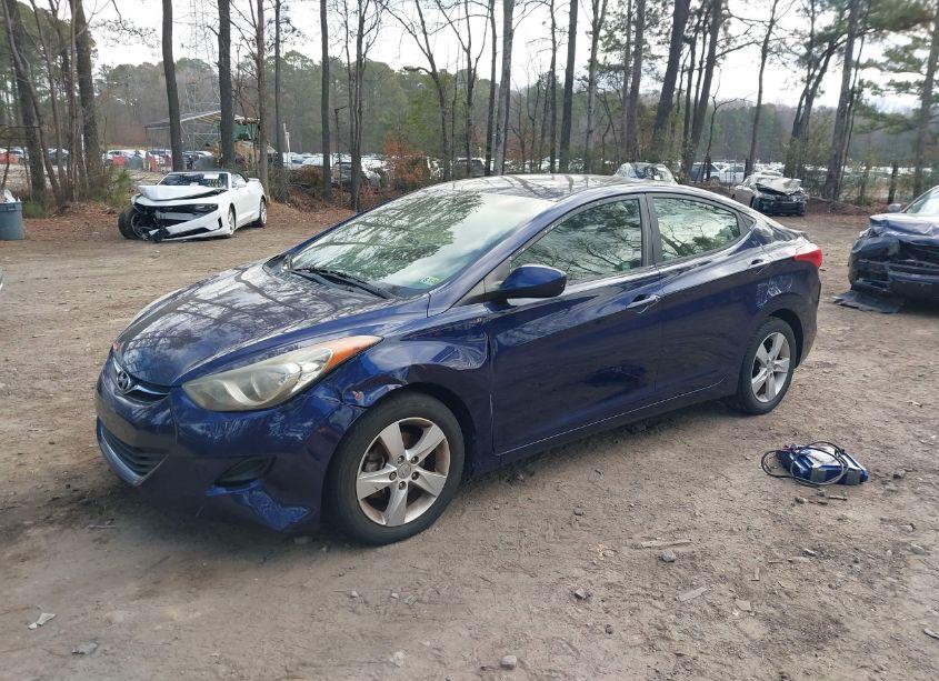 Photo 2 of 2013 Hyundai Elantra GLS (VIN 5NPDH4AE6DH281709)
