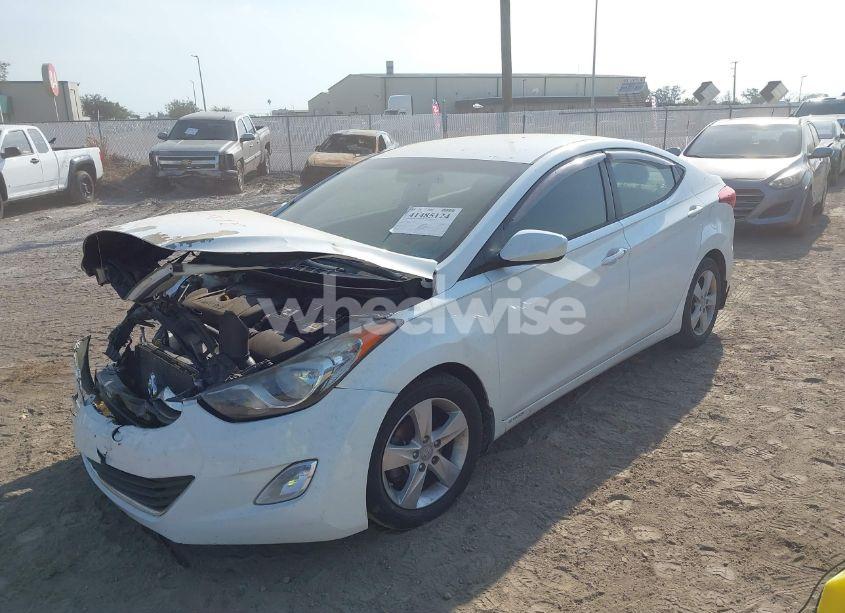 Photo 2 of 2013 Hyundai Elantra GLS (VIN 5NPDH4AE6DH294282)