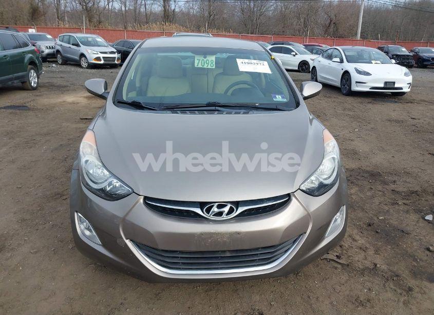 Photo 12 of 2013 Hyundai Elantra GLS (VIN 5NPDH4AE6DH297778)