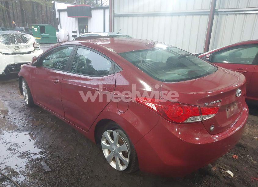 Photo 3 of 2013 Hyundai Elantra LIMITED (VIN 5NPDH4AE6DH303272)