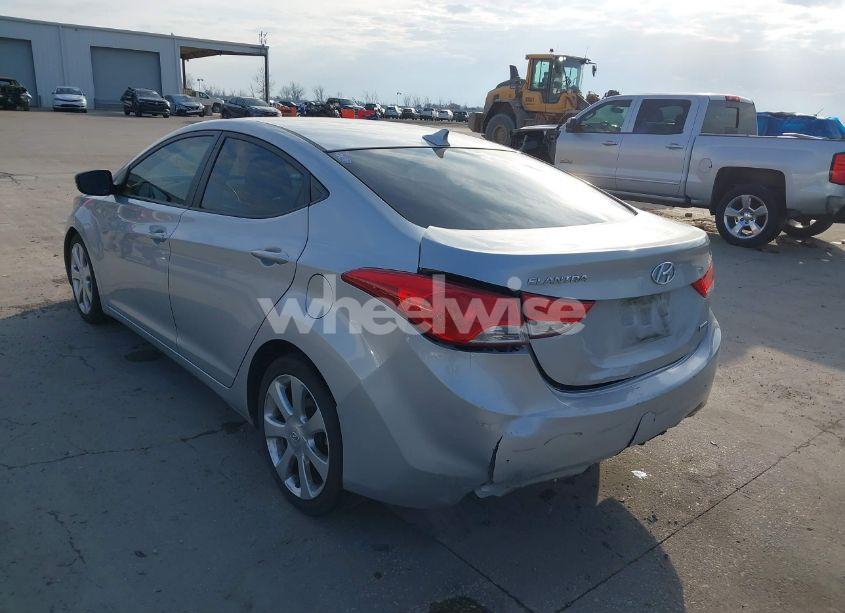 Photo 3 of 2013 Hyundai Elantra LIMITED (VIN 5NPDH4AE6DH312750)