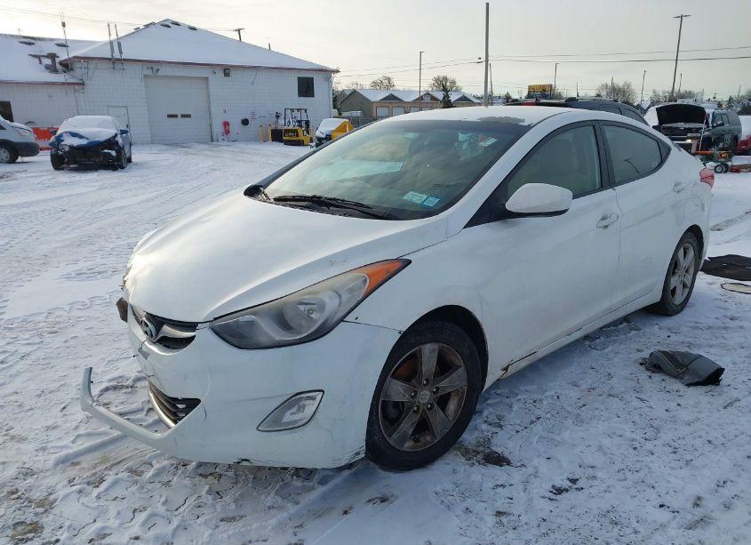 Photo 2 of 2013 Hyundai Elantra GLS (VIN 5NPDH4AE6DH324610)