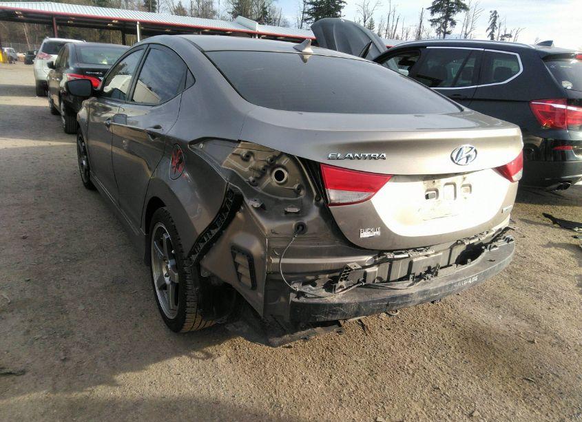 Photo 3 of 2013 Hyundai Elantra LIMITED (VIN 5NPDH4AE6DH337535)