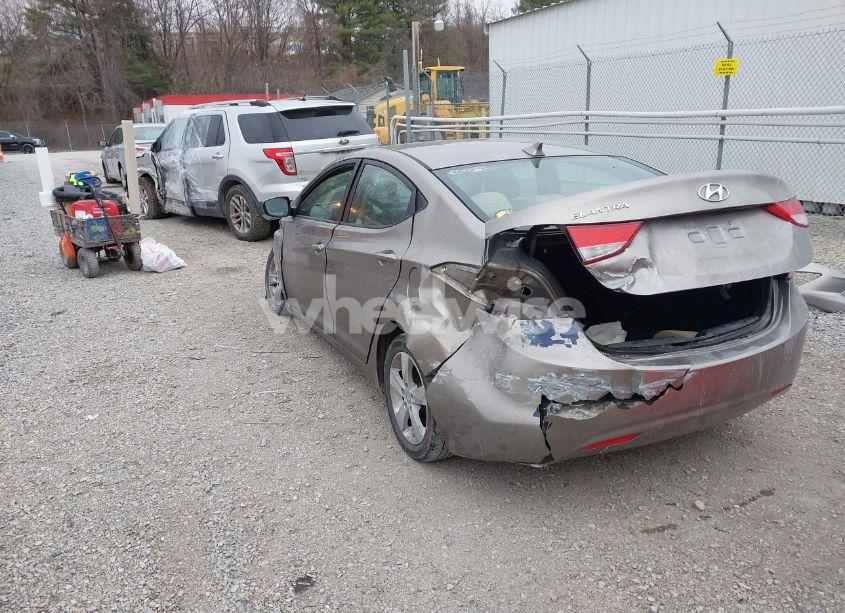 Photo 3 of 2013 Hyundai Elantra GLS (VIN 5NPDH4AE6DH351693)