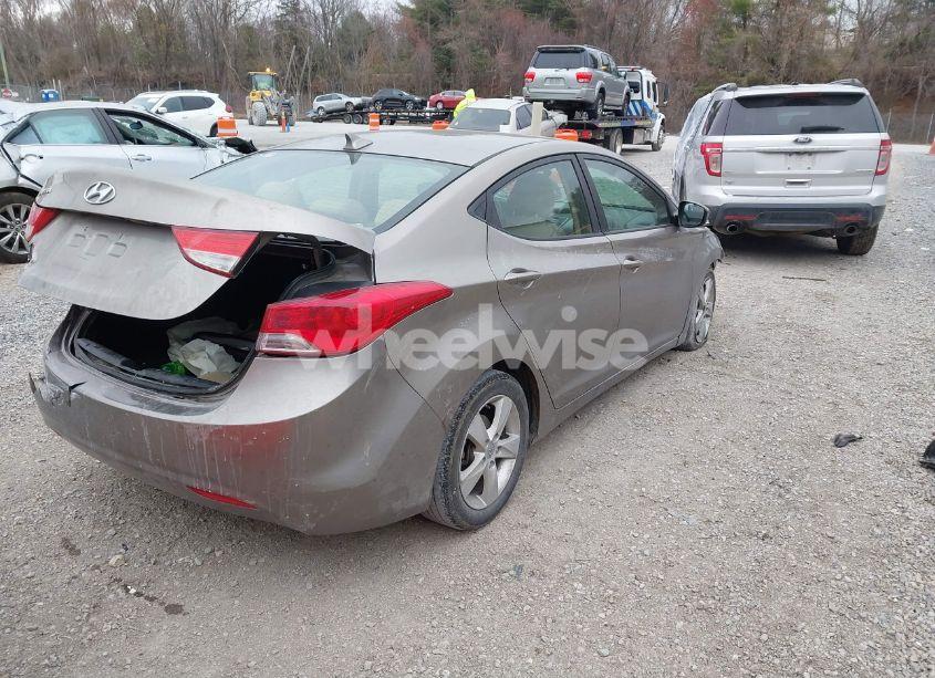 Photo 4 of 2013 Hyundai Elantra GLS (VIN 5NPDH4AE6DH351693)