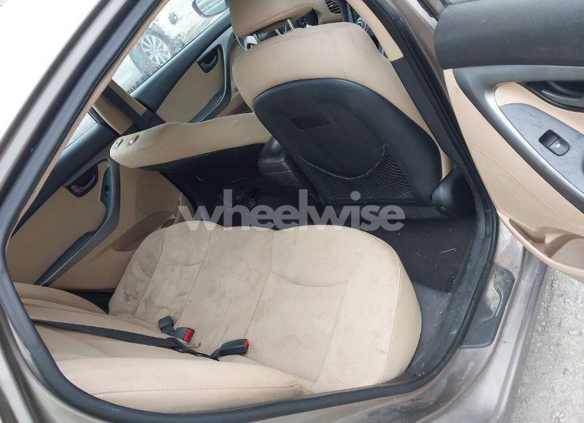 Photo 8 of 2013 Hyundai Elantra GLS (VIN 5NPDH4AE6DH351693)