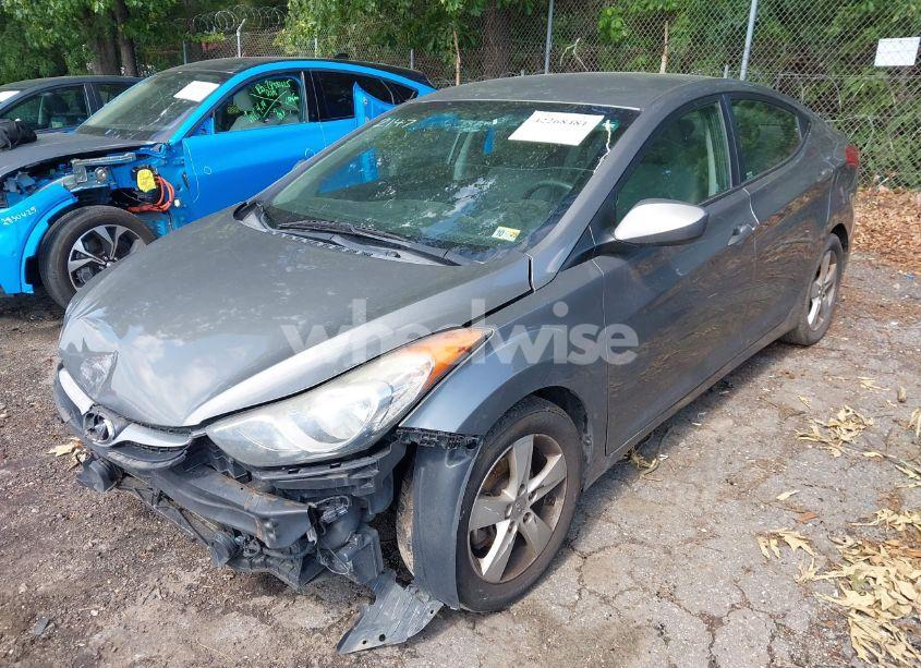 Photo 2 of 2013 Hyundai Elantra GLS (VIN 5NPDH4AE6DH352147)