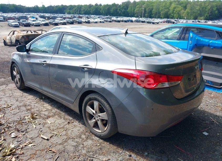 Photo 3 of 2013 Hyundai Elantra GLS (VIN 5NPDH4AE6DH352147)