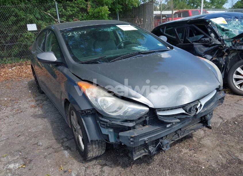 Photo 6 of 2013 Hyundai Elantra GLS (VIN 5NPDH4AE6DH352147)