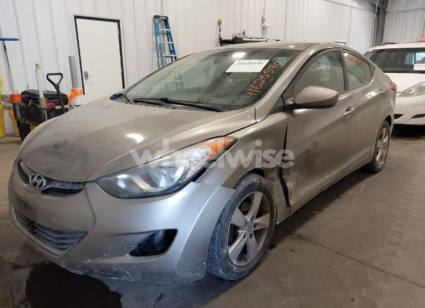 Photo 2 of 2013 Hyundai Elantra GLS (VIN 5NPDH4AE6DH366534)