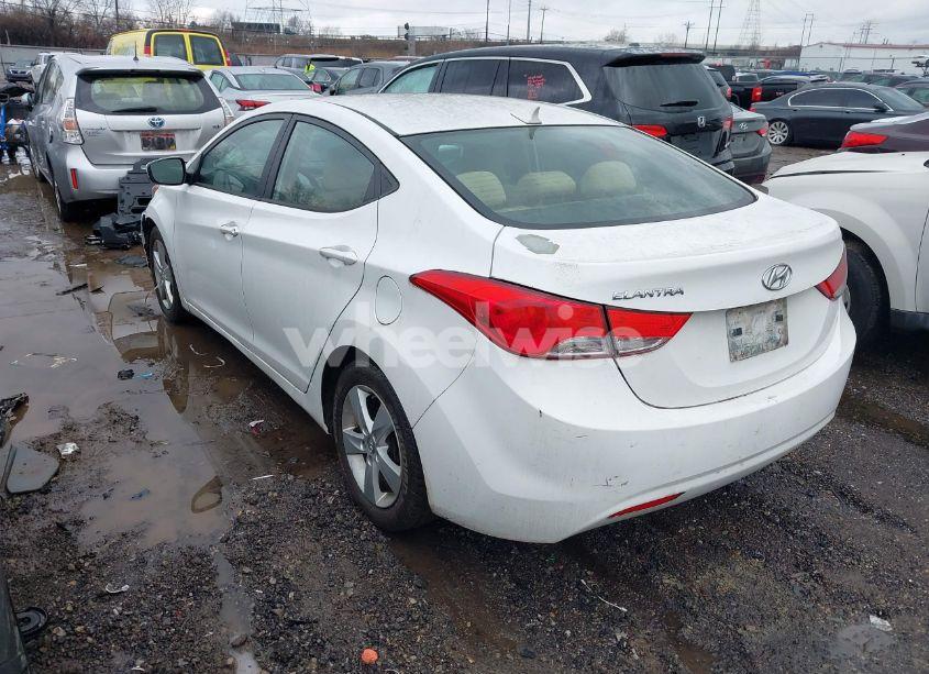 Photo 3 of 2013 Hyundai Elantra GLS (VIN 5NPDH4AE6DH374343)