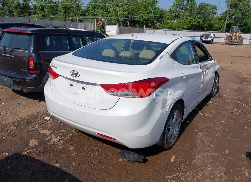 Photo 4 of 2013 Hyundai Elantra GLS (VIN 5NPDH4AE6DH377775)