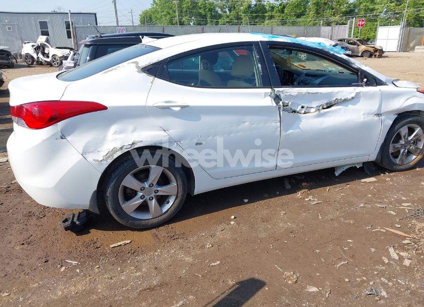 Photo 6 of 2013 Hyundai Elantra GLS (VIN 5NPDH4AE6DH377775)