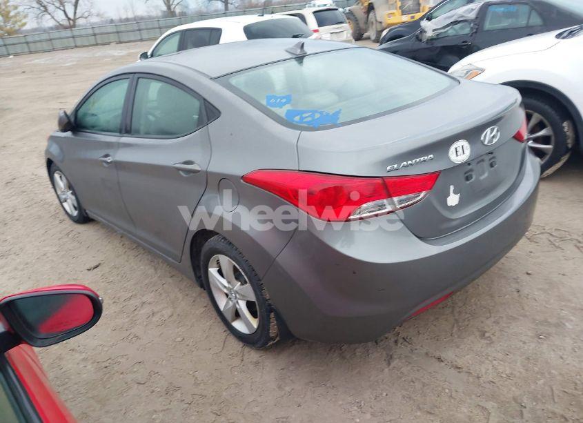Photo 3 of 2013 Hyundai Elantra GLS (VIN 5NPDH4AE6DH391336)