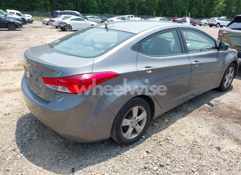 Photo 4 of 2013 Hyundai Elantra GLS (VIN 5NPDH4AE6DH393698)
