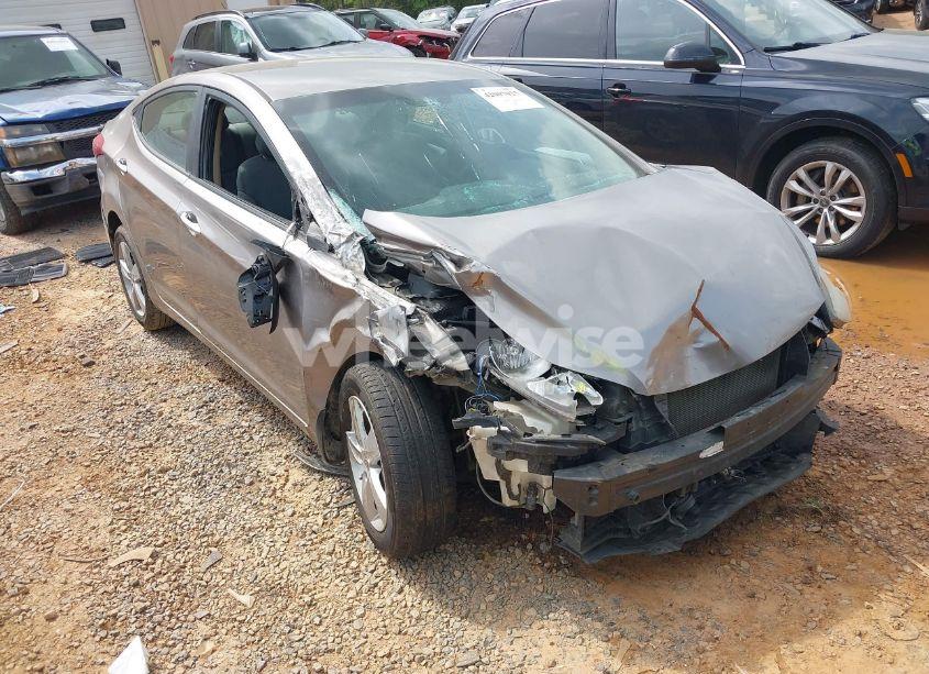 2013 Hyundai Elantra GLS (VIN 5NPDH4AE6DH393782) main photo