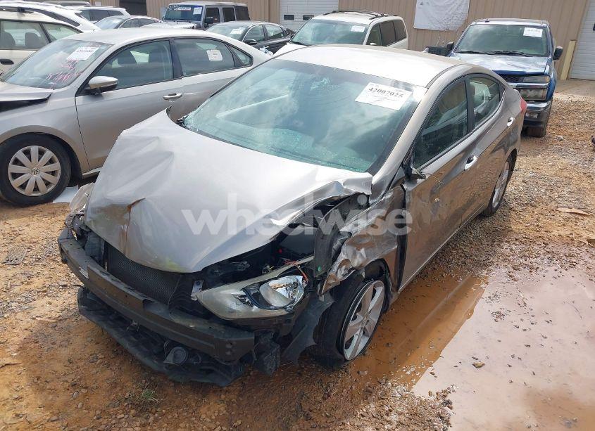 Photo 2 of 2013 Hyundai Elantra GLS (VIN 5NPDH4AE6DH393782)