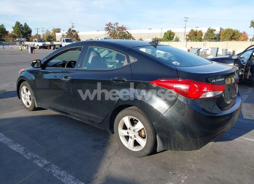 Photo 3 of 2013 Hyundai Elantra GLS (VIN 5NPDH4AE6DH405686)
