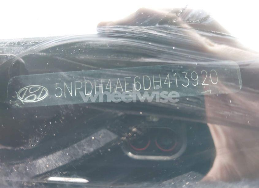 Photo 9 of 2013 Hyundai Elantra GLS (VIN 5NPDH4AE6DH413920)