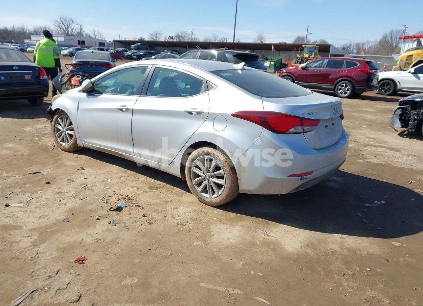 Photo 3 of 2014 Hyundai Elantra SE (VIN 5NPDH4AE6EH462911)