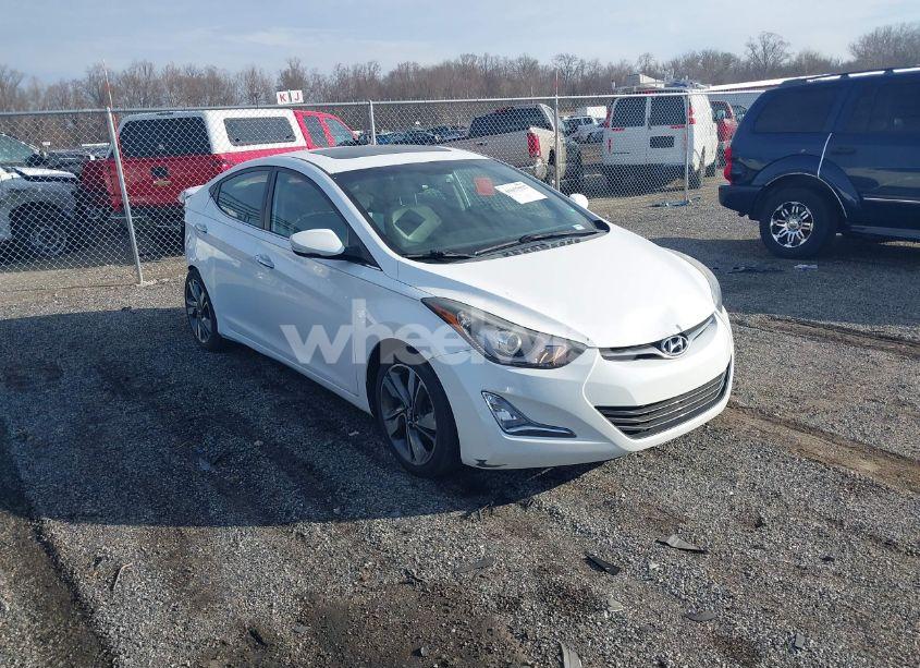 2014 Hyundai Elantra LIMITED (VIN 5NPDH4AE6EH488585) main photo