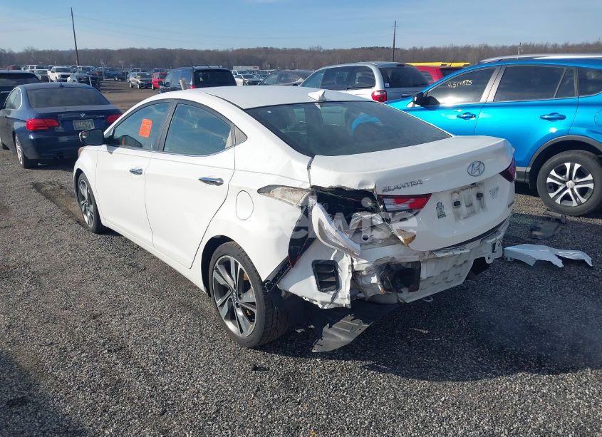 Photo 3 of 2014 Hyundai Elantra LIMITED (VIN 5NPDH4AE6EH488585)