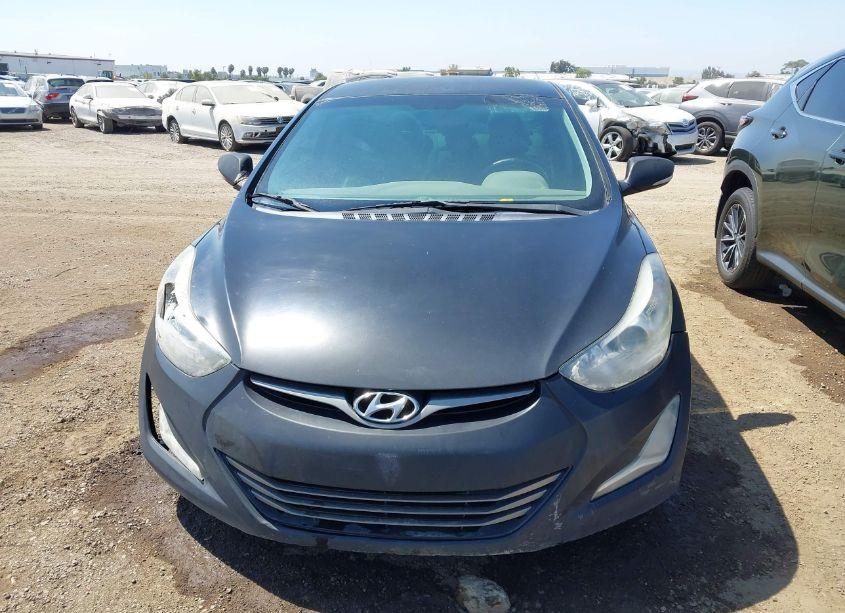 Photo 12 of 2014 Hyundai Elantra LIMITED (VIN 5NPDH4AE6EH496038)