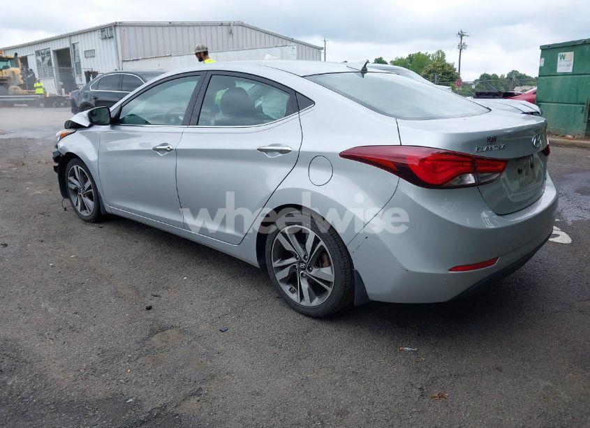 Photo 3 of 2014 Hyundai Elantra LIMITED (VIN 5NPDH4AE6EH509290)