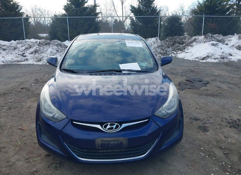 Photo 12 of 2014 Hyundai Elantra SE (VIN 5NPDH4AE6EH520905)