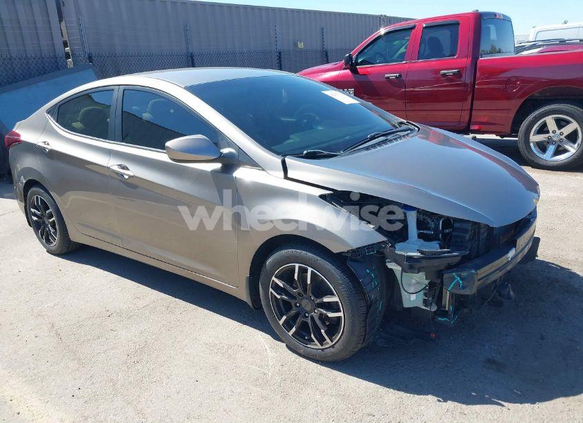 2014 Hyundai Elantra SE (VIN 5NPDH4AE6EH532262) main photo