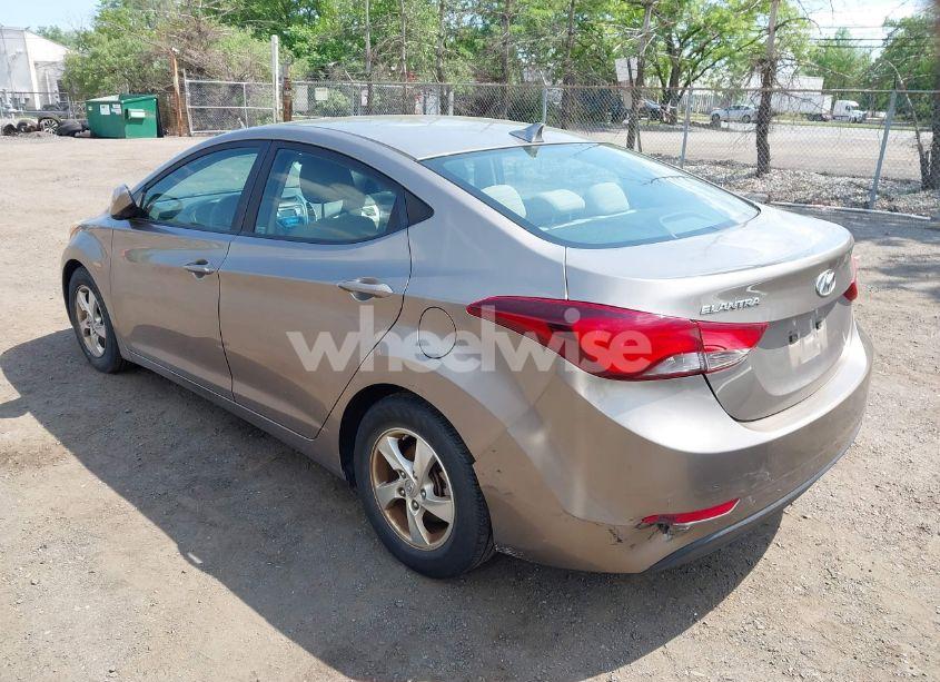 Photo 3 of 2014 Hyundai Elantra SE (VIN 5NPDH4AE6EH540538)