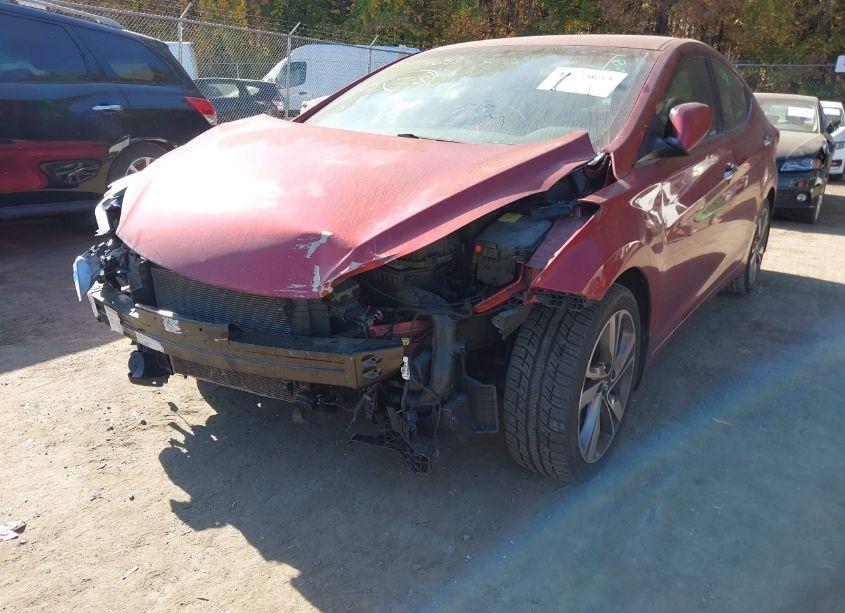 Photo 6 of 2015 Hyundai Elantra LIMITED (VIN 5NPDH4AE6FH552691)