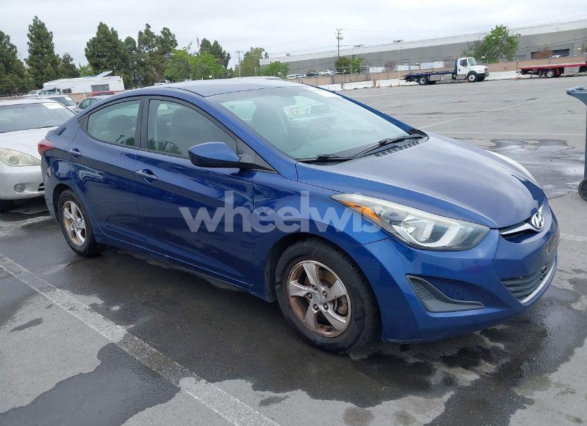2015 Hyundai Elantra SE (VIN 5NPDH4AE6FH563724) main photo