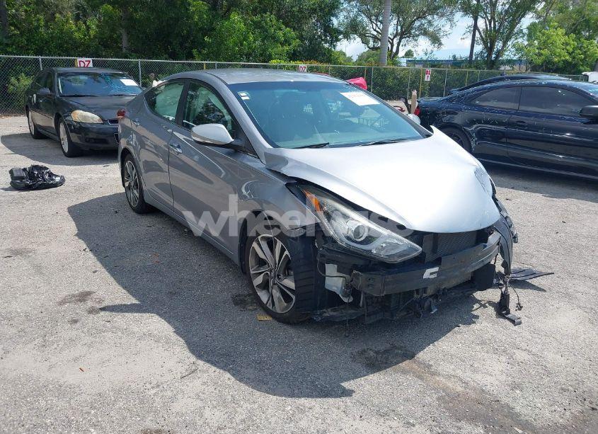 2015 Hyundai Elantra LIMITED (VIN 5NPDH4AE6FH619421) main photo