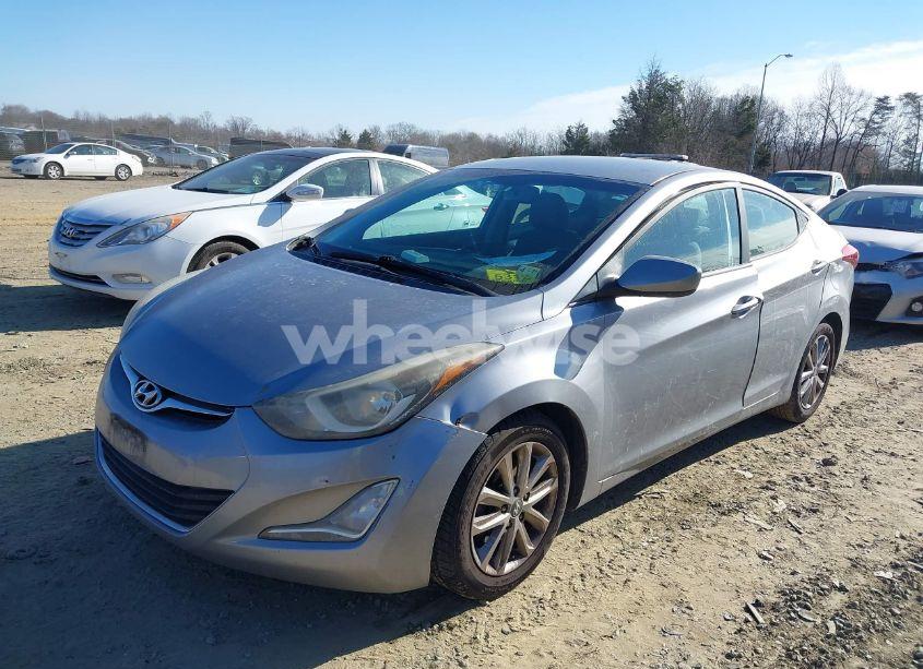 Photo 2 of 2015 Hyundai Elantra SE (VIN 5NPDH4AE6FH629656)