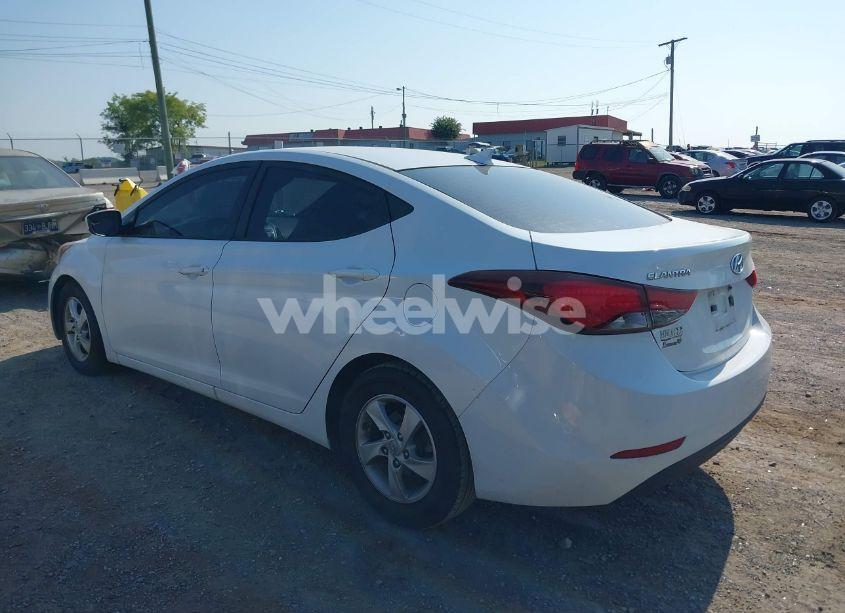 Photo 3 of 2015 Hyundai Elantra SE (VIN 5NPDH4AE6FH636901)