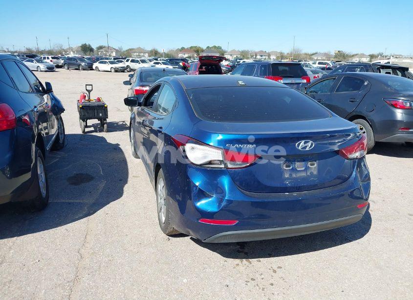 Photo 3 of 2016 Hyundai Elantra SE (VIN 5NPDH4AE6GH701554)